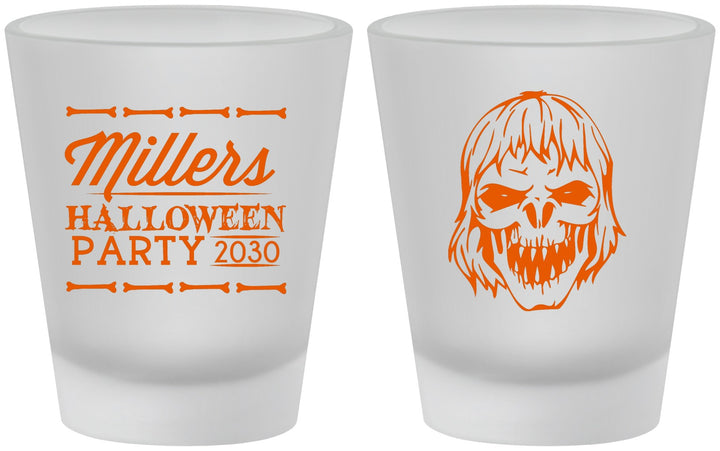 Custom Halloween Frosted Shot Glasses - Monster Zombie | 250024