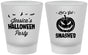 Custom Halloween Frosted Shot Glasses - Pumpkin | 250030