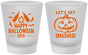 Custom Halloween Frosted Shot Glasses - Lets Get Smashed | 250036