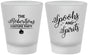 Custom Halloween Frosted Shot Glasses - Spooks Spirits | 250037