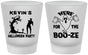 Custom Halloween Frosted Shot Glasses - Ghost | 250046