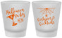 Custom Halloween Frosted Shot Glasses - Costumes Cocktails | 250048