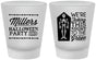 Custom Halloween Frosted Shot Glasses - Skeleton | 250051