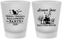 Custom Halloween Frosted Shot Glasses - Haunted House | 250071