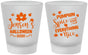 Custom Halloween Frosted Shot Glasses - Pumpkin | 250080