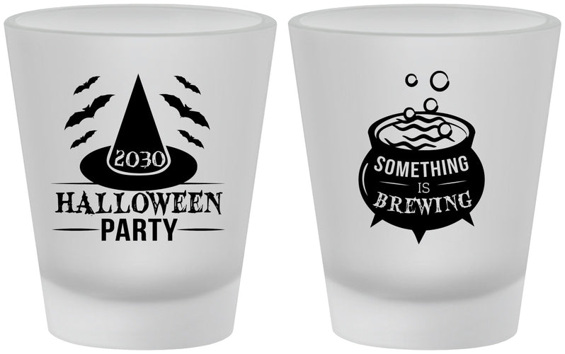 Custom Halloween Frosted Shot Glasses - Witch | 250085