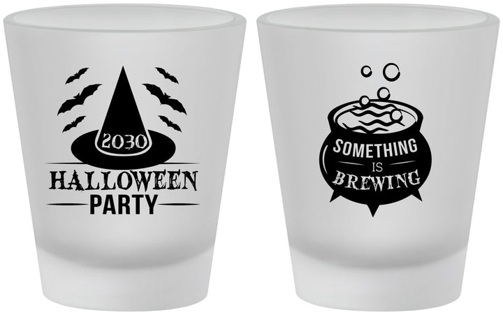 Custom Halloween Frosted Shot Glasses - Witch | 250085
