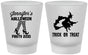 Custom Halloween Frosted Shot Glasses - Trick Or Treat | 250089