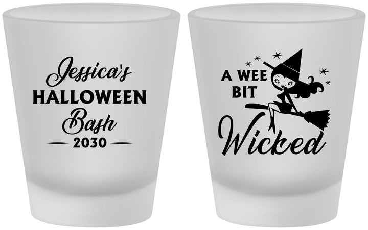 Custom Halloween Frosted Shot Glasses - Witch | 250091