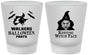 Custom Halloween Frosted Shot Glasses - Resting Witch Face | 250099