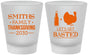 Custom Thanksgiving Frosted Shot Glasses - Lets Get Basted | 260008