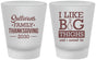 Custom Thanksgiving Frosted Shot Glasses - Big Thighs | 260011