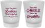 Custom Thanksgiving Frosted Shot Glasses - Gobble Til You Wobble | 260013