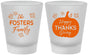 Custom Thanksgiving Frosted Shot Glasses - Pumpkin | 260016