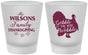 Custom Thanksgiving Frosted Shot Glasses - Gobble Til You Wobble | 260025