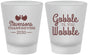Custom Thanksgiving Frosted Shot Glasses - Gobble Til You Wobble | 260034