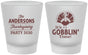 Custom Thanksgiving Frosted Shot Glasses - Turkey Gobblin | 260035