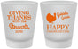 Custom Thanksgiving Frosted Shot Glasses - Gobble Gobble | 260040