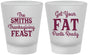 Custom Thanksgiving Frosted Shot Glasses - Fat Pants Ready | 260045