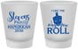 Custom Hanukkah Frosted Shot Glasses - Dreidel | 270002