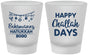Custom Hanukkah Frosted Shot Glasses - Challah Days | 270003