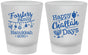 Custom Hanukkah Frosted Shot Glasses - Challah Days | 270004