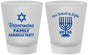 Custom Hanukkah Frosted Shot Glasses - Festival Of Lights | 270005