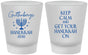 Custom Hanukkah Frosted Shot Glasses - Menorah | 270008