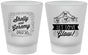 Custom Wedding Frosted Shot Glasses - Let Love Glow | 273