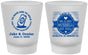 Custom Wedding Frosted Shot Glasses - To Have And To Hold | 279