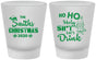 Custom Christmas Frosted Shot Glasses - Elf | 280009
