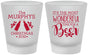 Custom Christmas Frosted Shot Glasses - Wonderful Time For A Beer | 280012