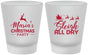 Custom Christmas Frosted Shot Glasses - Sleigh All Day | 280030