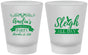 Custom Christmas Frosted Shot Glasses - Sleigh All Day | 280031