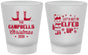 Custom Christmas Frosted Shot Glasses - Lets Get Elfed Up | 280038