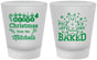 Custom Christmas Frosted Shot Glasses - Lets Get Baked | 280039