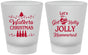 Custom Christmas Frosted Shot Glasses - Let Is Snow | 280050