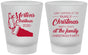 Custom Christmas Frosted Shot Glasses - Santa Claus | 280060