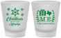 Custom Christmas Frosted Shot Glasses - Texas | 280075