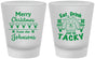 Custom Christmas Frosted Shot Glasses - Eat Drink Tacky | 280081