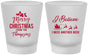 Custom Christmas Frosted Shot Glasses - Santa Claus | 280086