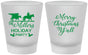 Custom Christmas Frosted Shot Glasses - Country | 280087