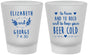 Custom Wedding Frosted Shot Glasses - To Have And To Hold | 281