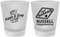 Custom Wedding Frosted Shot Glasses - Las Vegas | 285