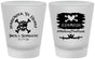 Custom Wedding Frosted Shot Glasses - Pirate | 286