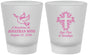 Custom Baptism Frosted Shot Glasses - Mi Bautizo | 290004