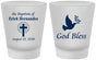 Custom Baptism Frosted Shot Glasses - God Bless | 290005