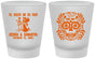 Custom Wedding Frosted Shot Glasses - Til Death Do Us Part | 297