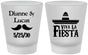 Custom Wedding Frosted Shot Glasses - Viva La Fiesta | 299