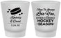 Custom Wedding Frosted Shot Glasses - Hockey | 300